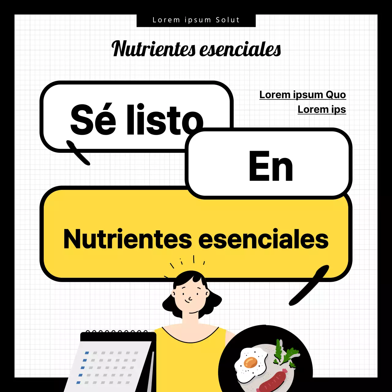 Explicación del simpático nutriente amarillo y negro de los hinchas