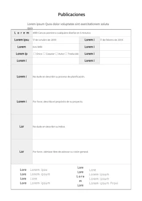 Formulario de propuesta de libro sencillo y básico