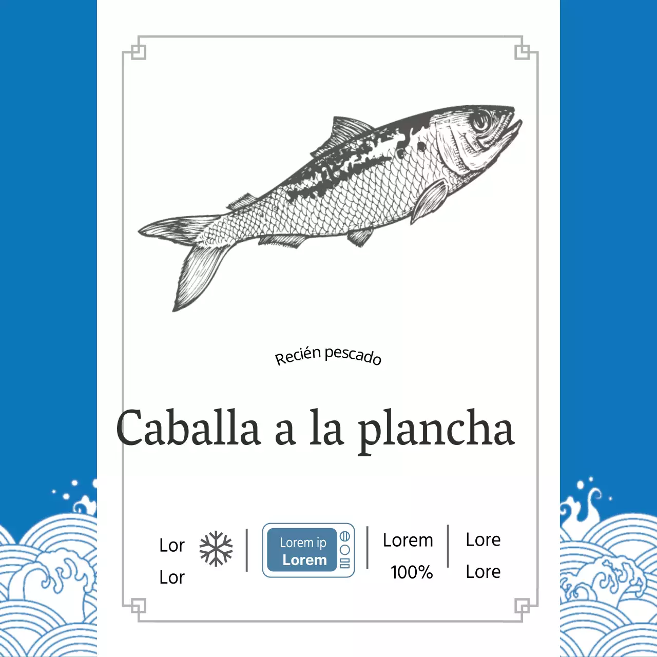 Marisco Caballa a la plancha