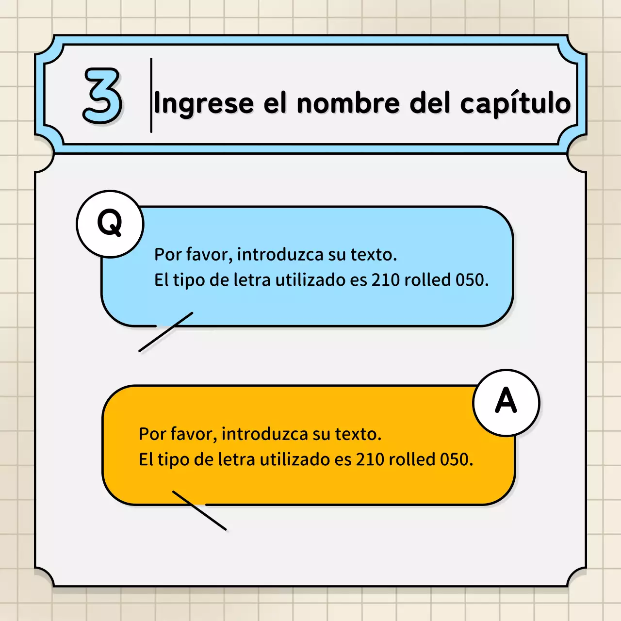 Burbujas de diálogo en azul claro y amarillo y un bonito estilo de ilustración
