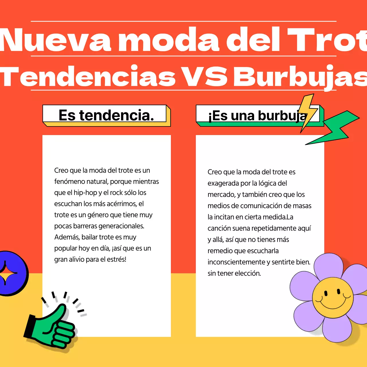 Presentamos la nueva melodía de karaoke naranja, retro y emocional