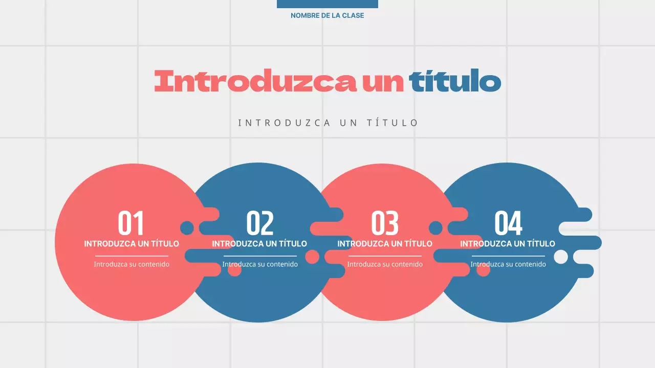 Una agenda sensorial en rojo y azul
