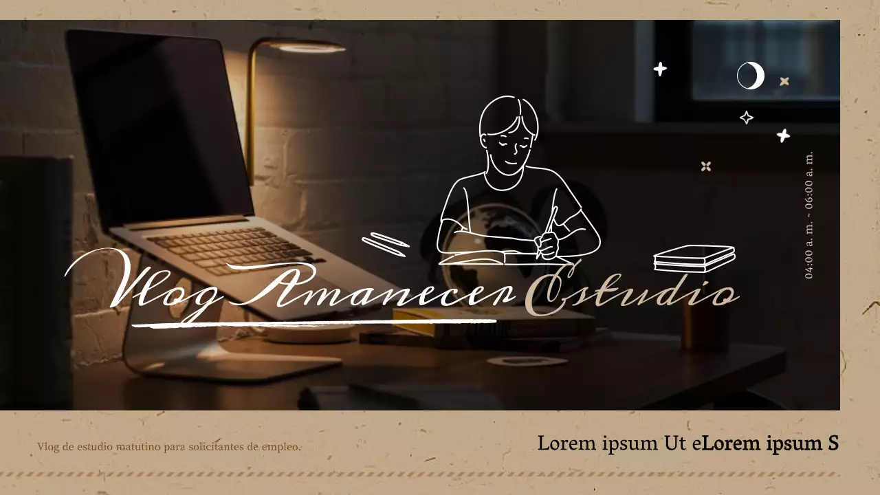 Vlog del estudio del amanecer emocional de Brown