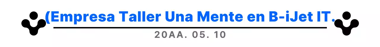 Combinación sencilla, limpia y simbólica de logotipo y texto en azul y negro Celebración del estilo de taller de la empresa