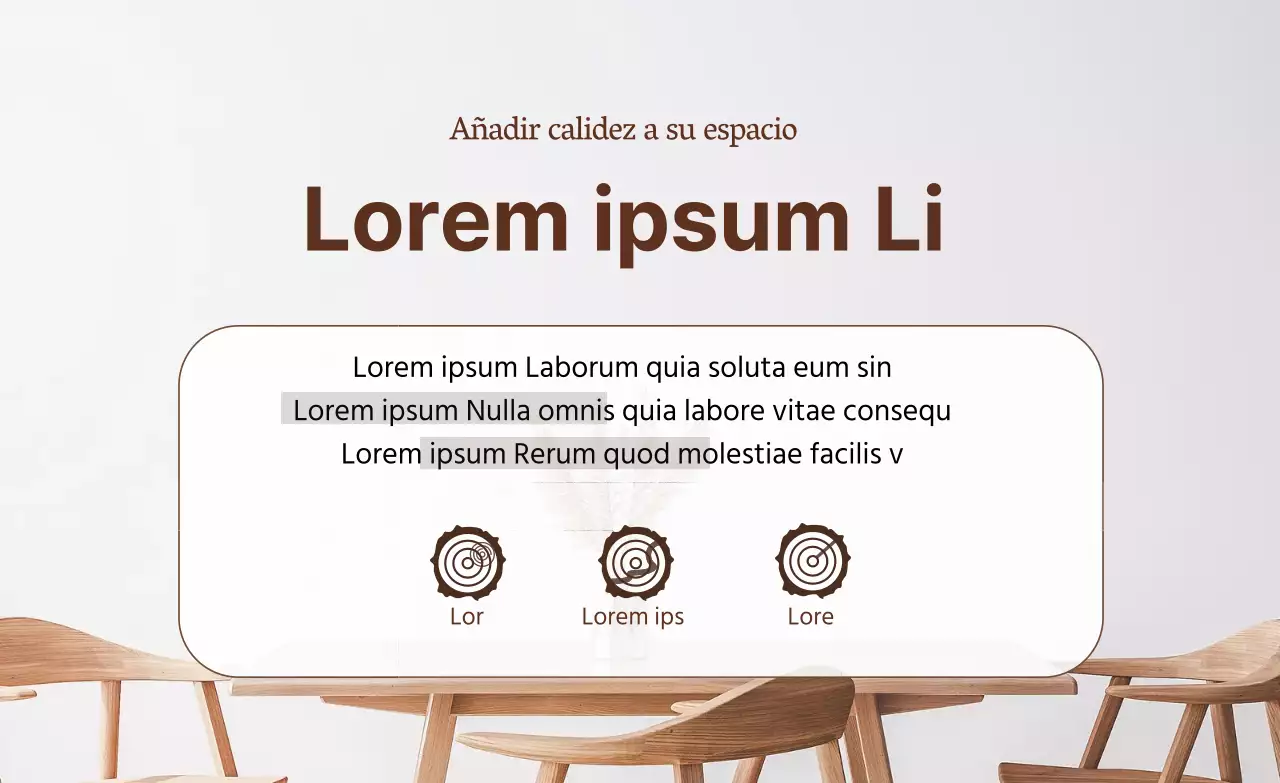 Destacado en la foto marrón Lista de comprobación de muebles de madera maciza Neat