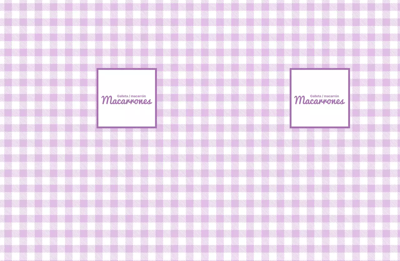 Estampado a cuadros morados