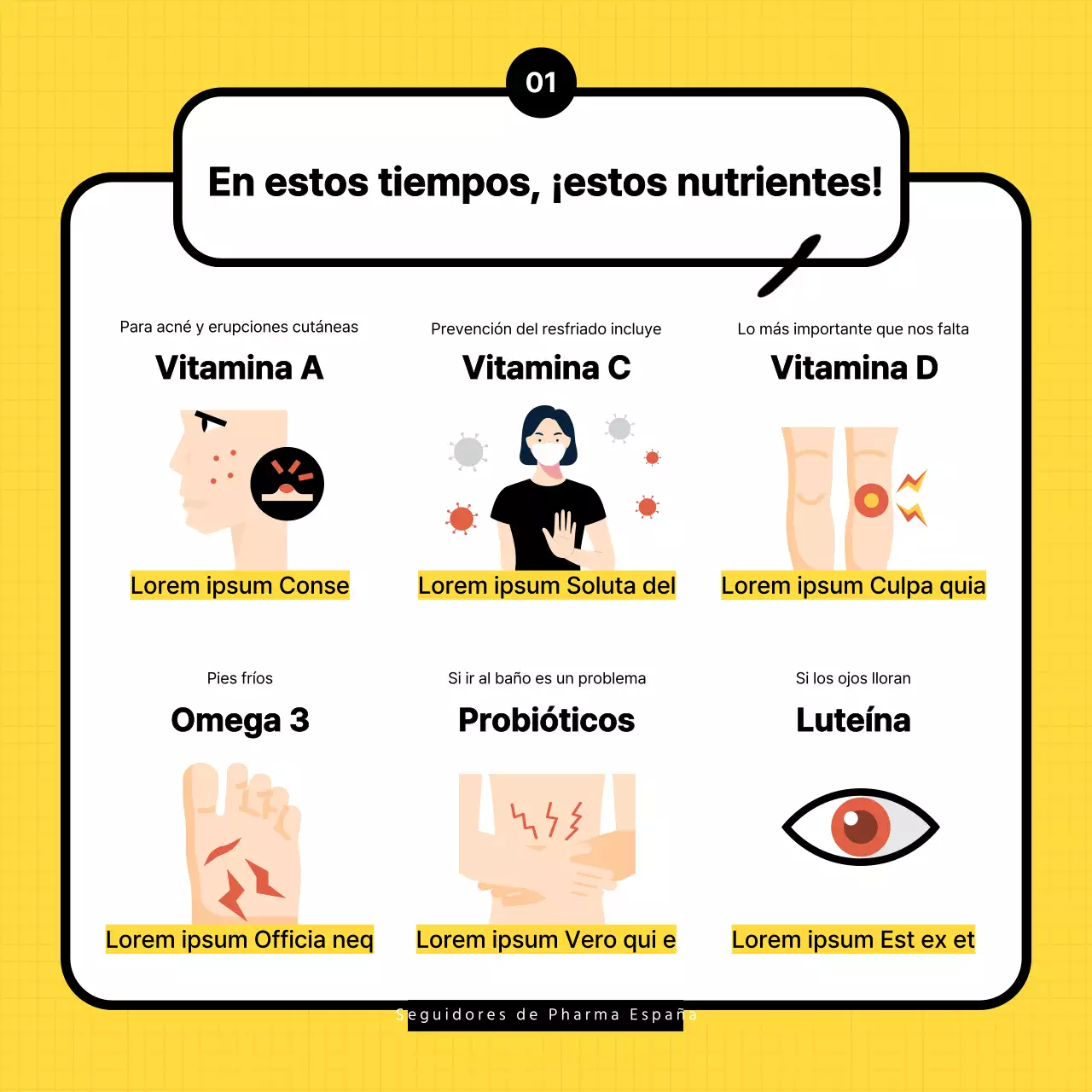 Explicación del simpático nutriente amarillo y negro de los hinchas
