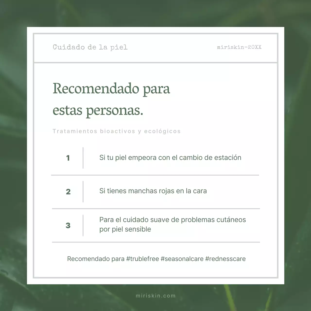 Crítica de Green's Organic Cosmetics