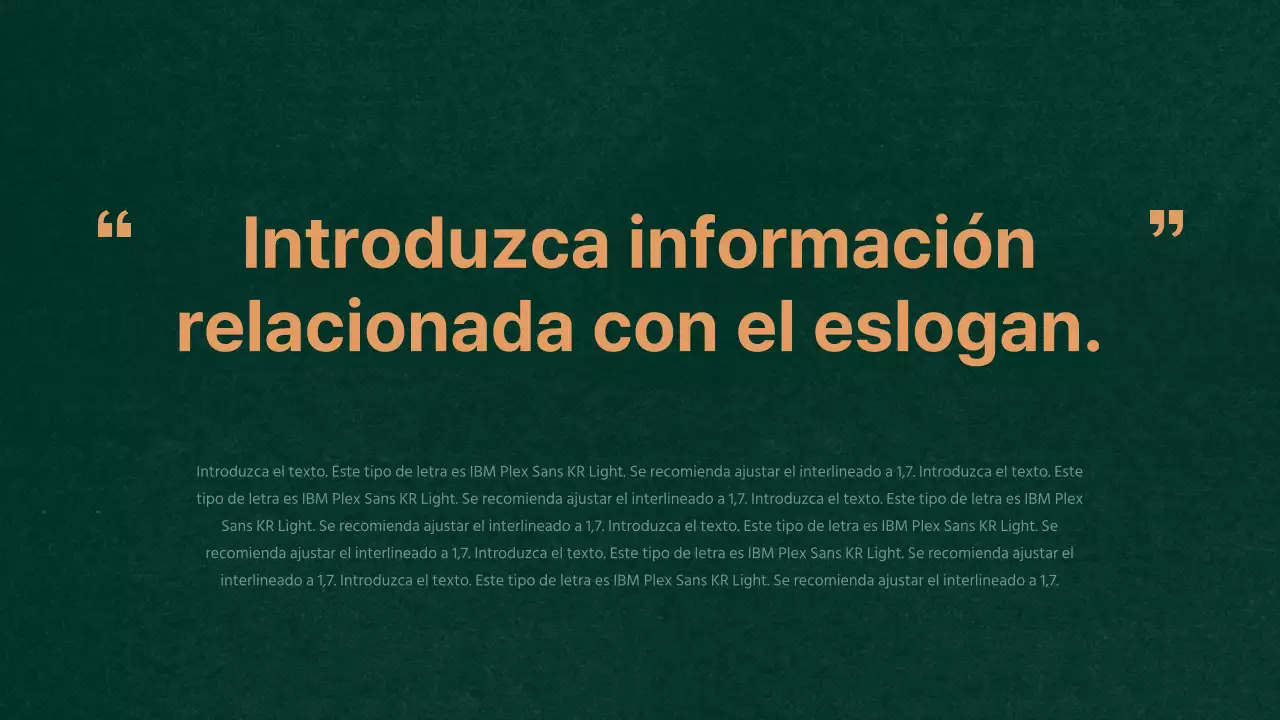 Plan de negocio de concepto texturizado en verde y naranja