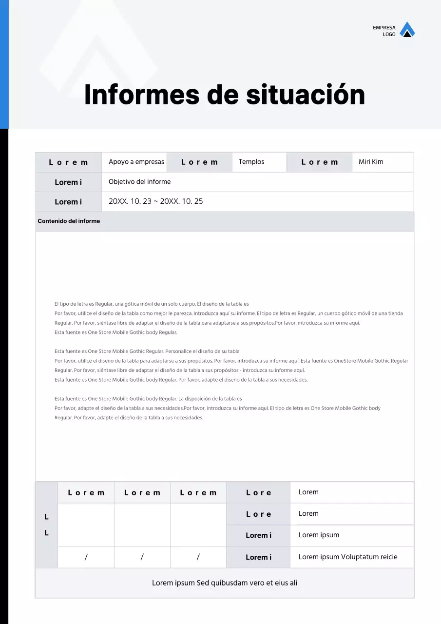 Concepto de logotipo sencillo en azul y negro Progreso