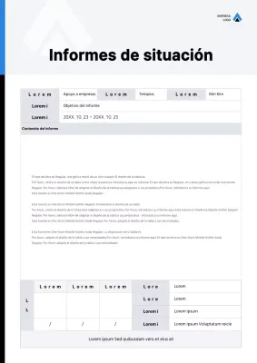 Concepto de logotipo sencillo en azul y negro Progreso