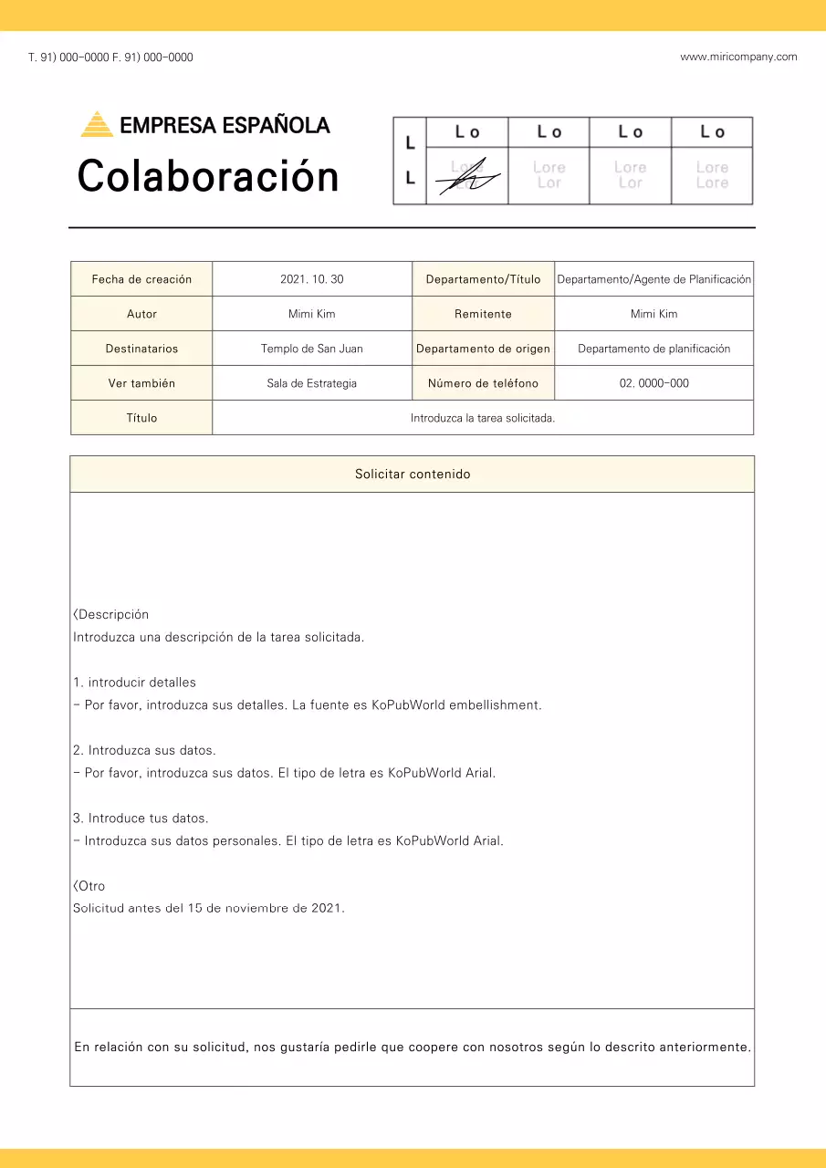 Cooperación amarillo-negro