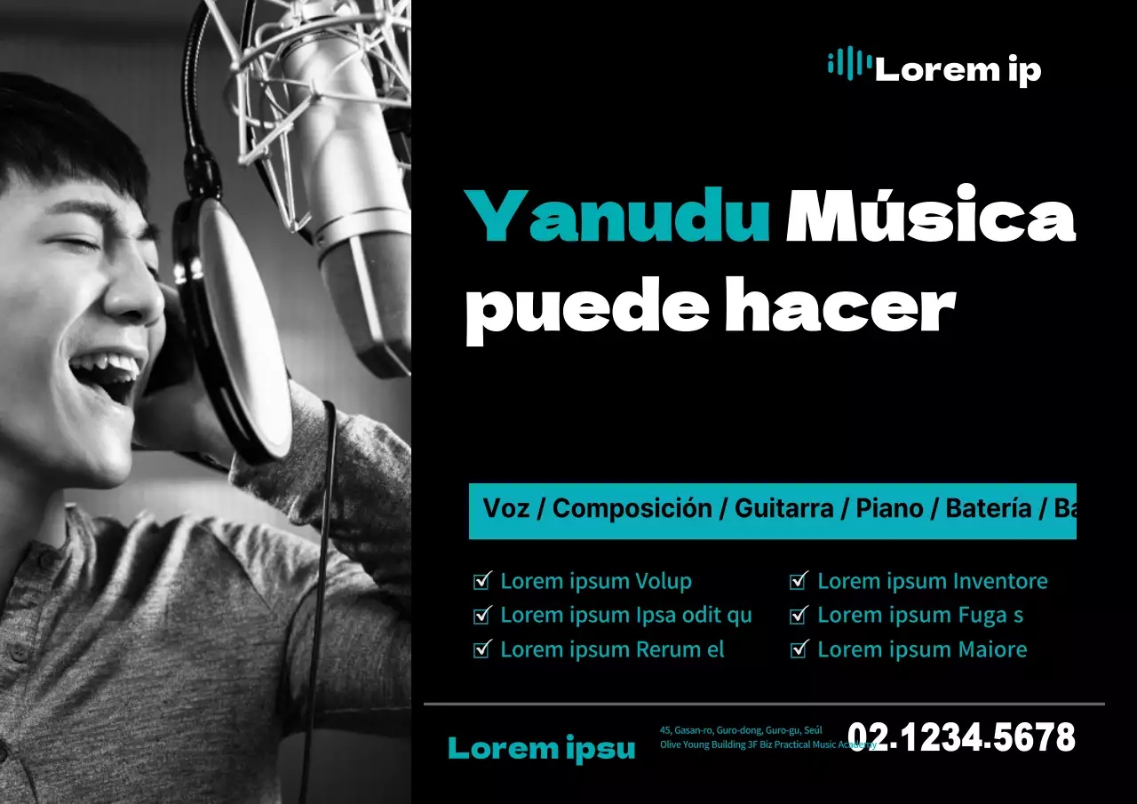 Escuela de Música_Garoposter