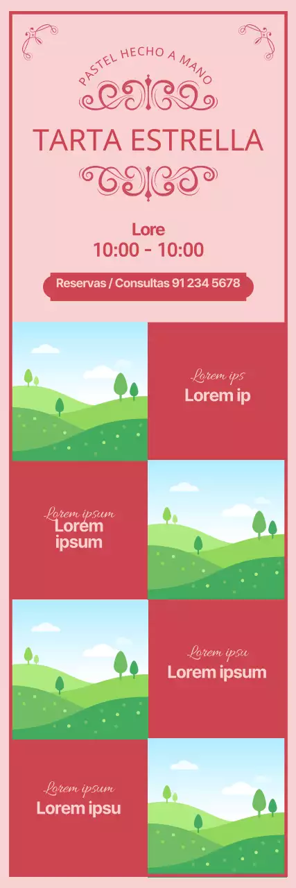 TARTA ESTRELLA