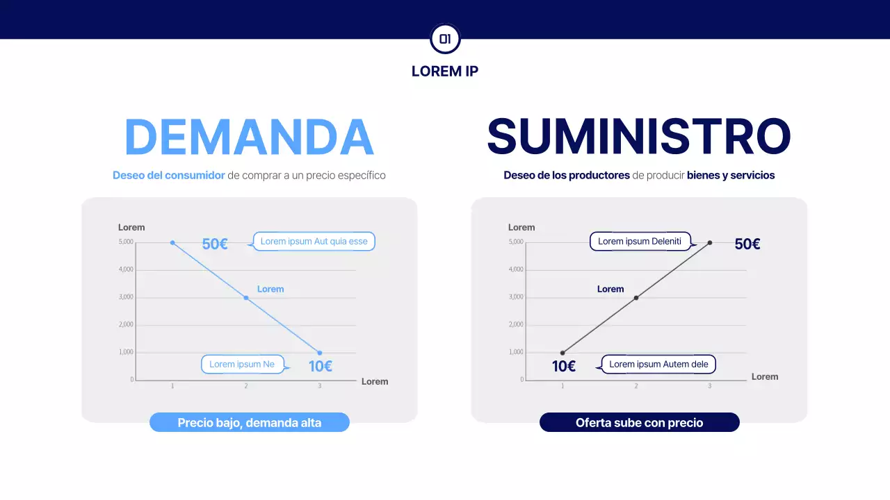 Recursos didácticos Blue Simple Economy Stocks