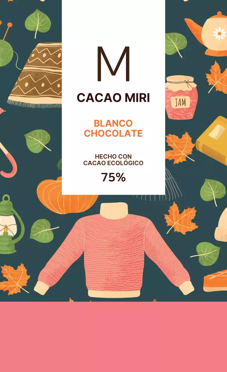 Etiquetas ilustradas rosas para el té