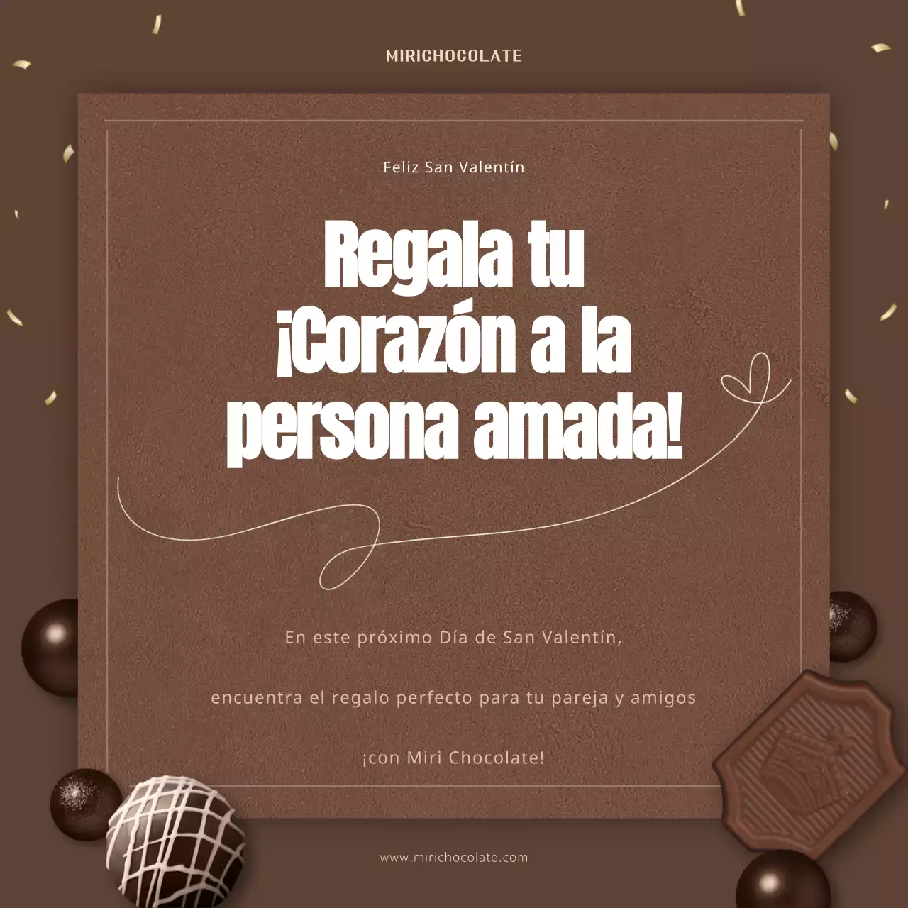 Un Instagram con clase y chocolate para San Valentín