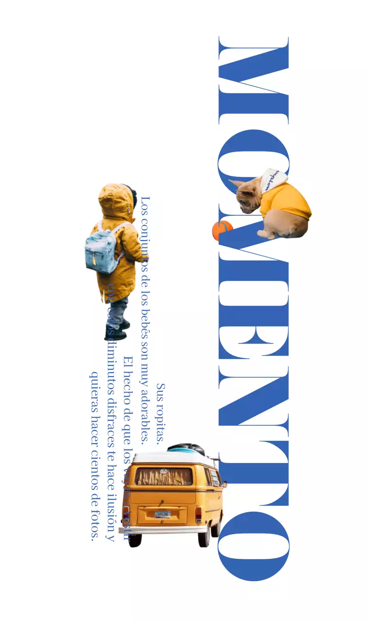 Tipografía limpia y bonitos objetos amarillos