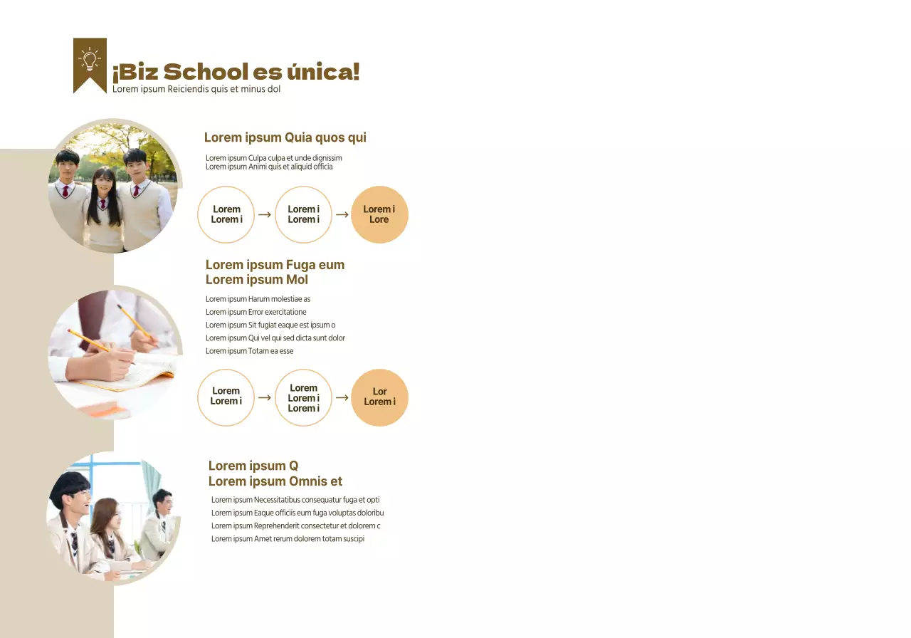 Información sobre las escuelas especializadas en pruebas de acceso a la universidad de color marrón