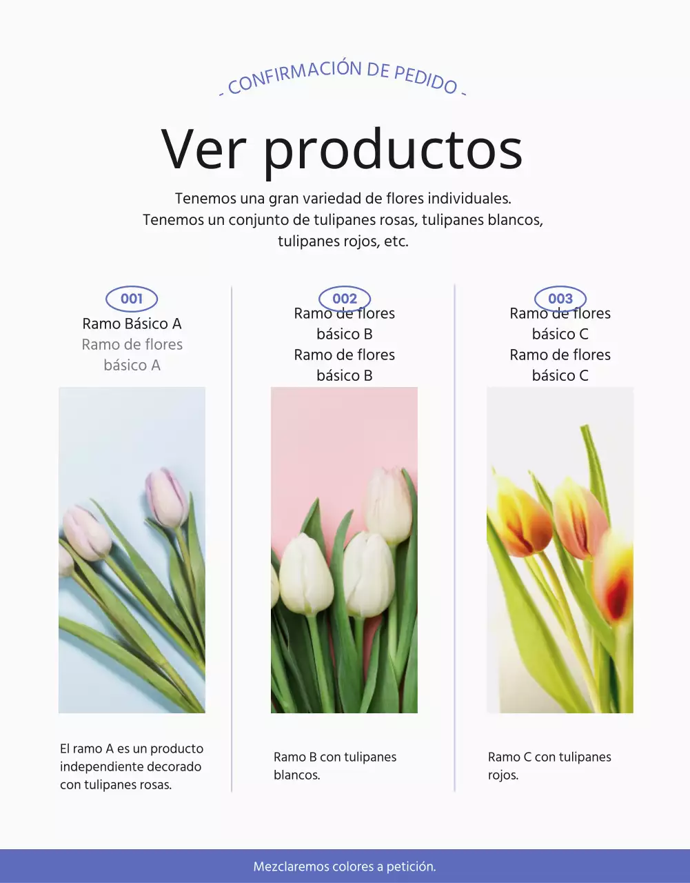 Tema de la invitación para la entrega de flores moradas