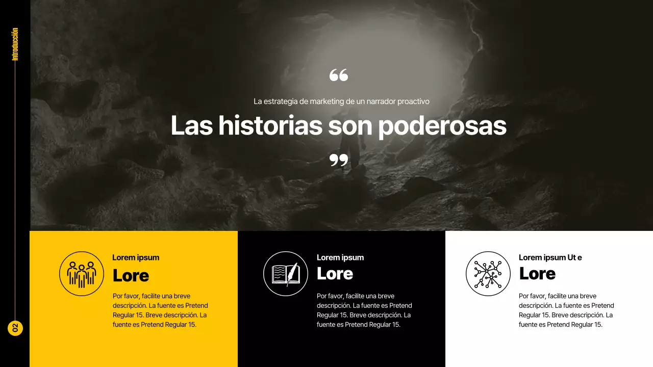 Amarillo Negro Charla dinámica de juego