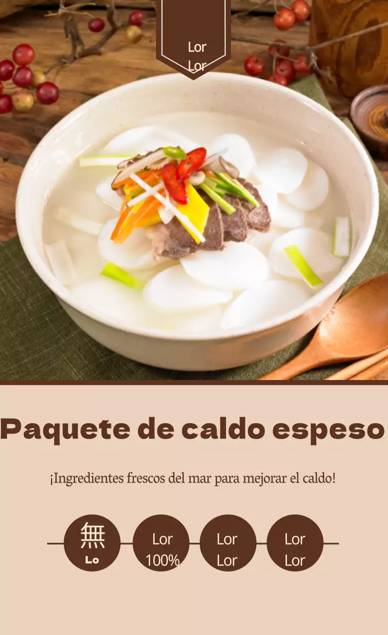 Pegatina vertical_Paquete de carne