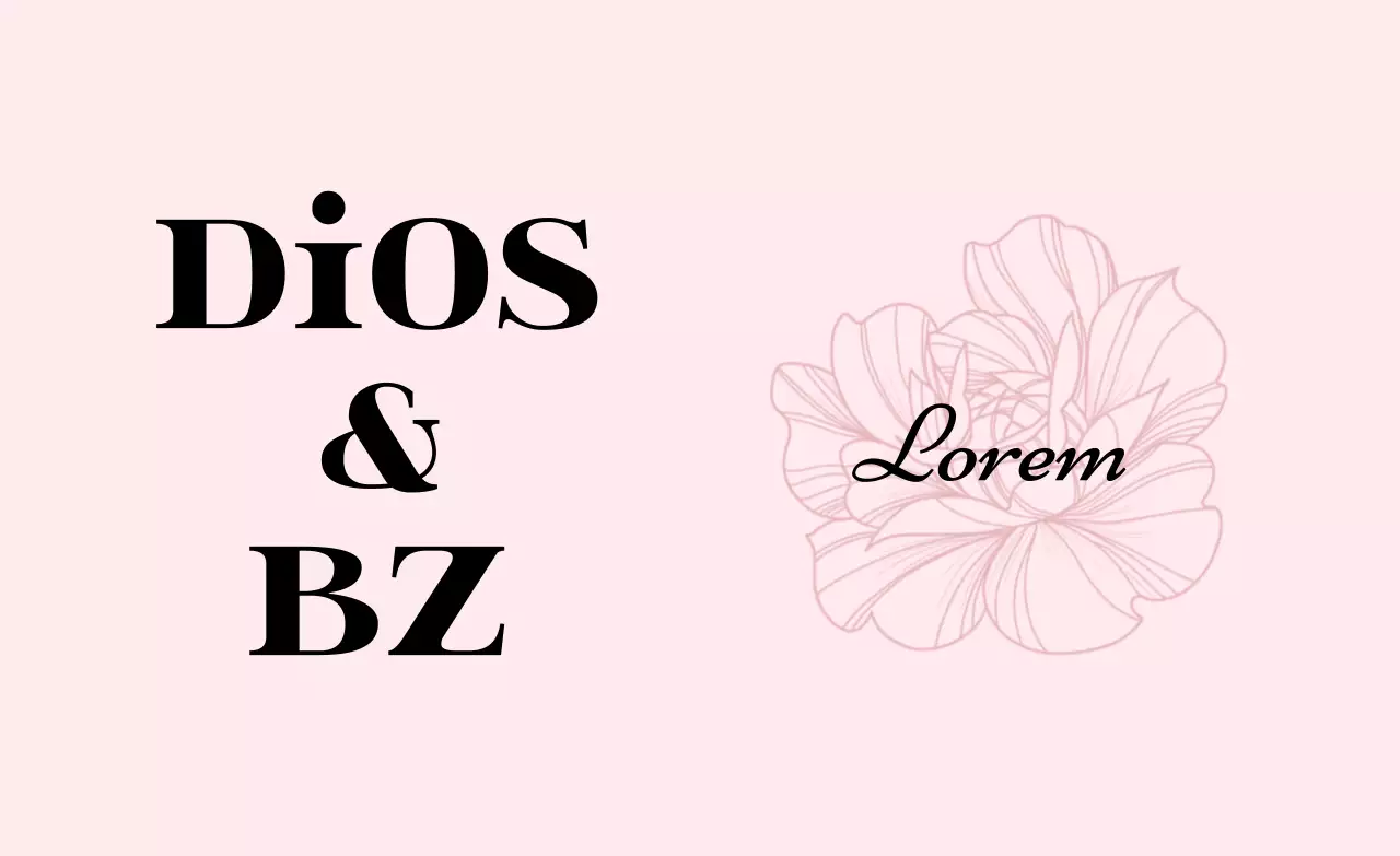 Promocione una sencilla invitación de boda con texto en rosa claro y negro e ilustraciones florales