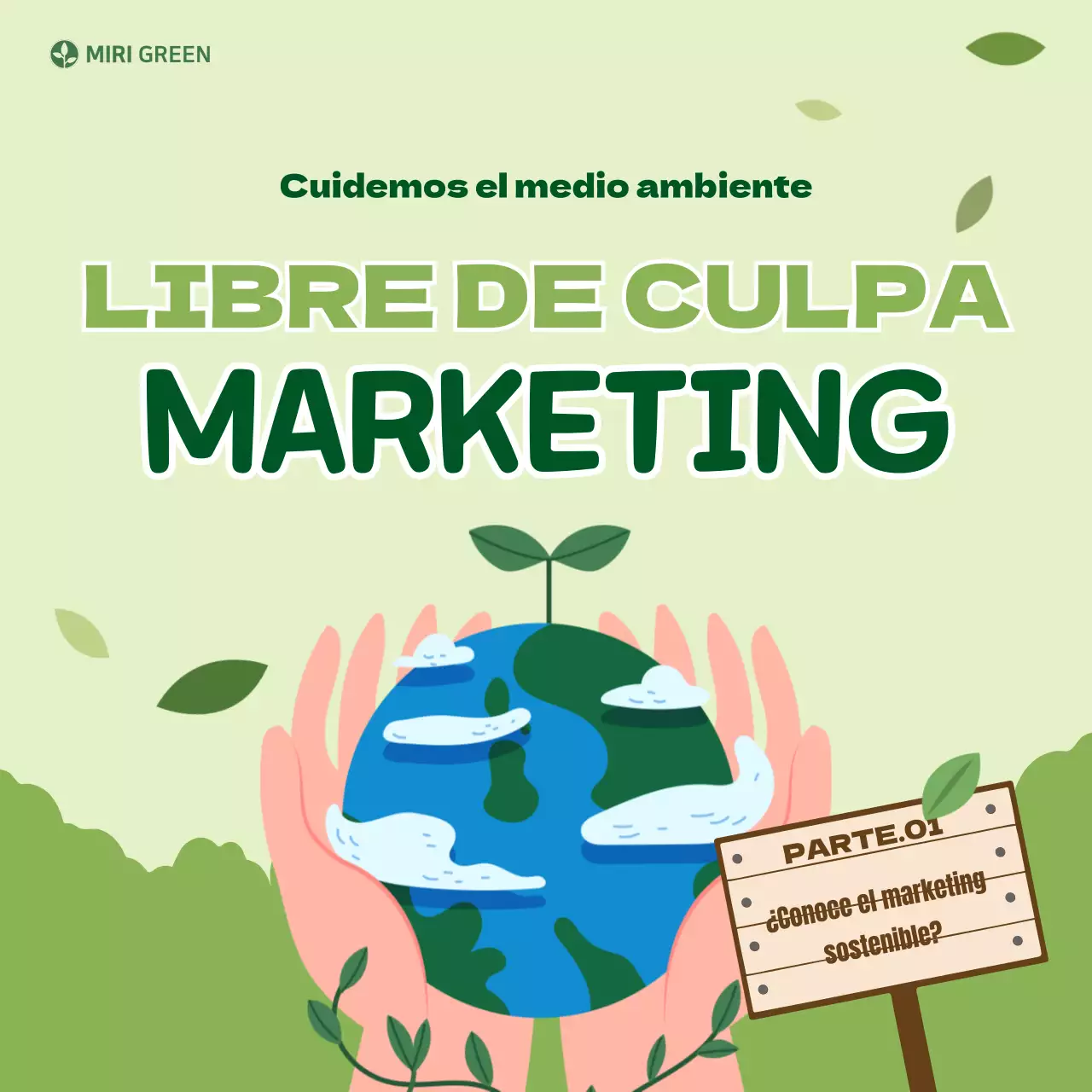 Tarjeta verde en chartreuseNoticias