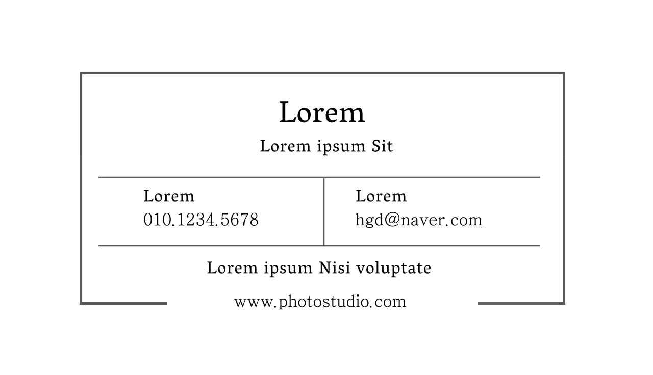 negro ilustración simple estudio fotográfico