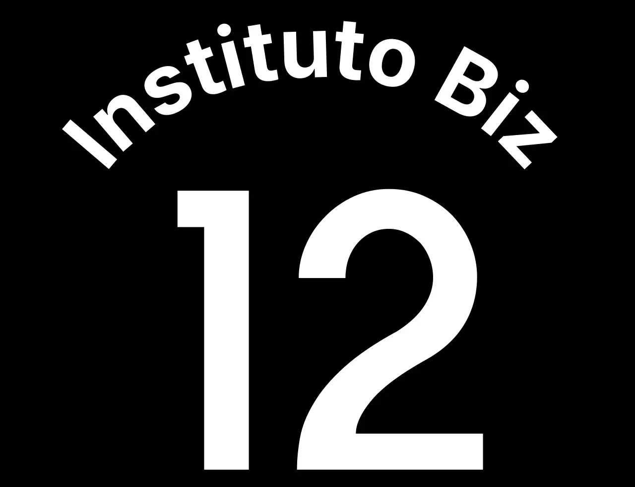 Chaleco sencillo y limpio en blanco y negro para identificar a un equipo deportivo de instituto