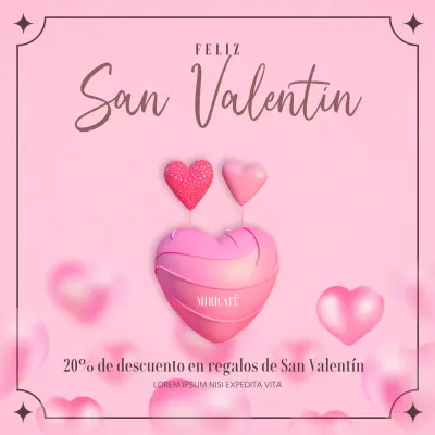 Un precioso postre rosa para el café del Día Blanco