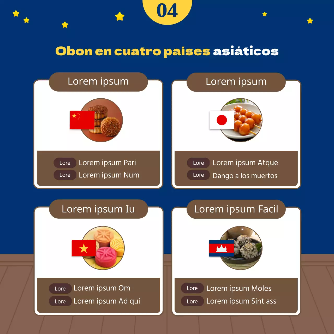 Una inesperada historia de Chuseok con un simpático concepto de ilustración en azul marino y marrón