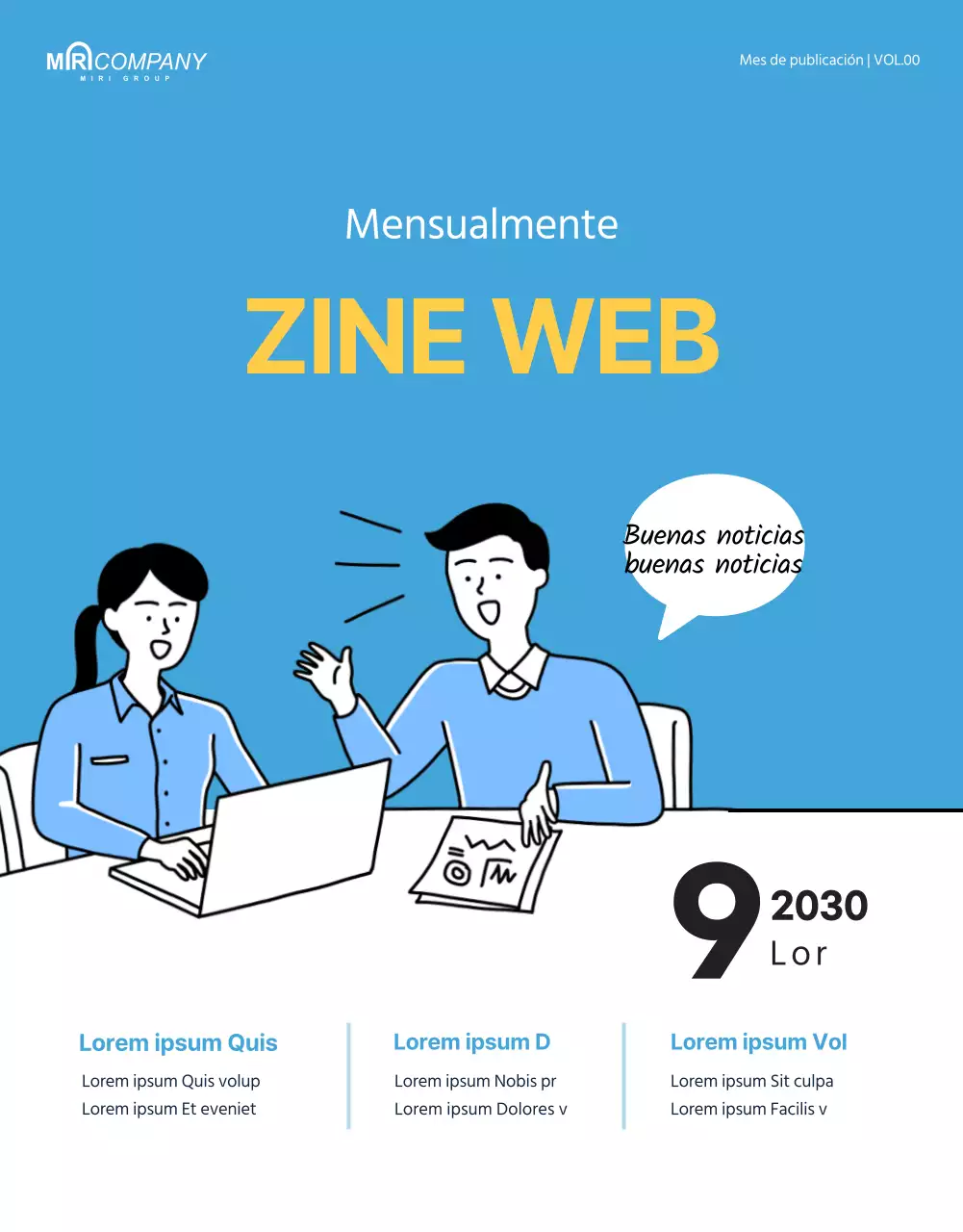 Boletín de cultura empresarial Blue Clean