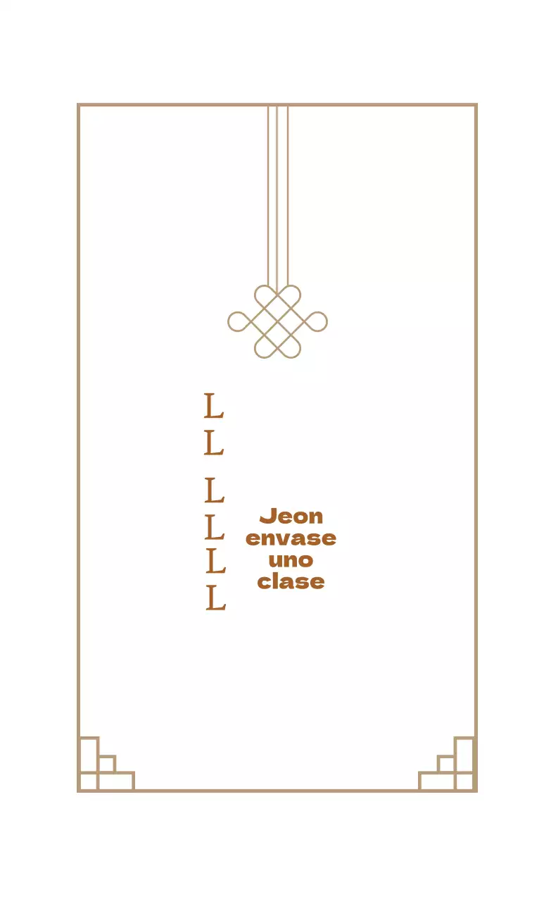 Etiqueta marrón ilustrada para envases de estuches de fruta