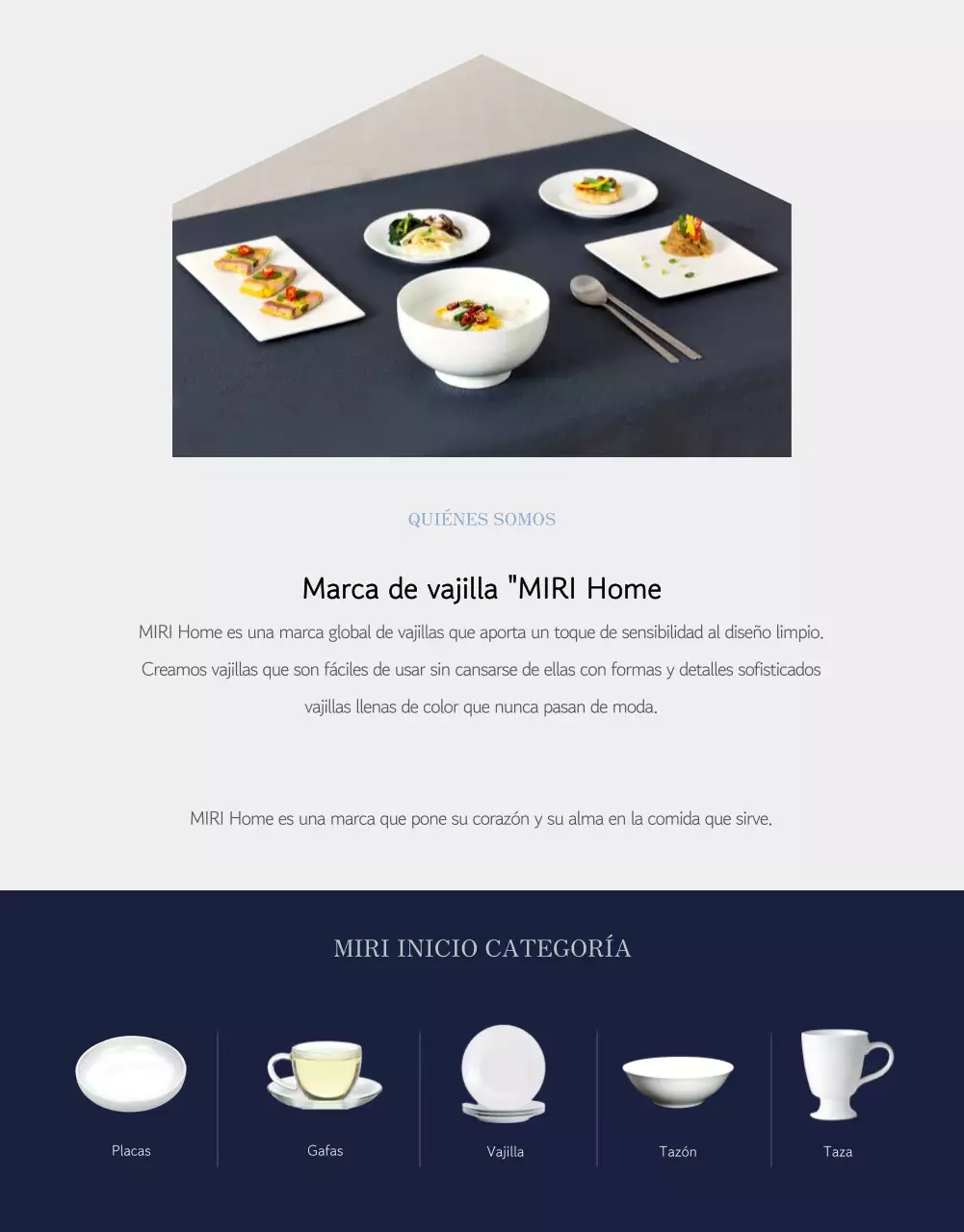 Un evento cerámico de bienvenida para recién casados con una cocina navy y natural.