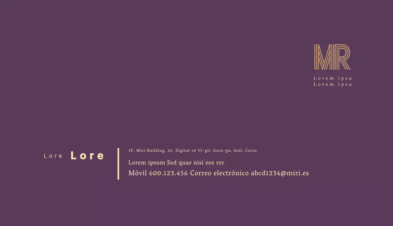 Bufete de abogados Purple