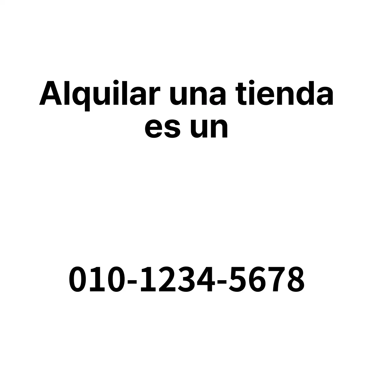 Tienda de alquiler_Pancartas cuadradas