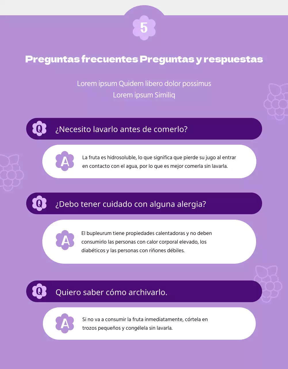 Un sencillo y bonito jubón malva y blanco