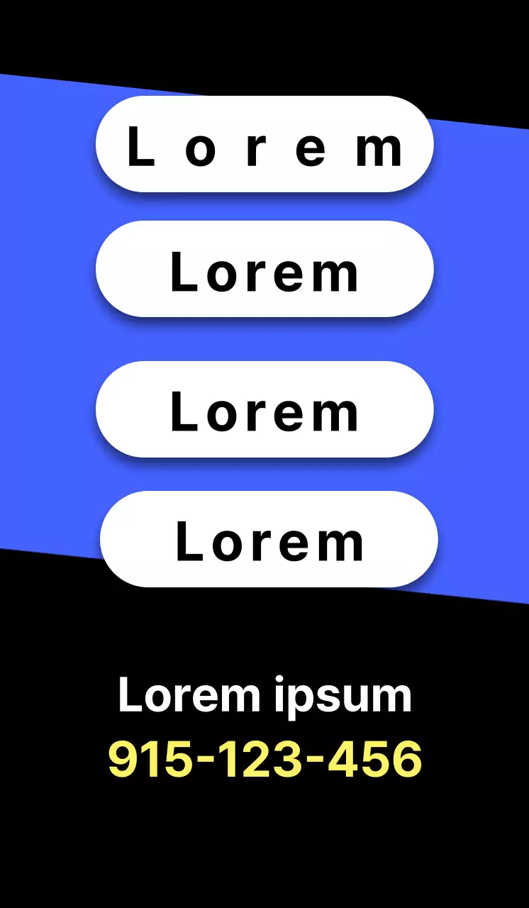 Ofertas de gimnasios en azul y negro