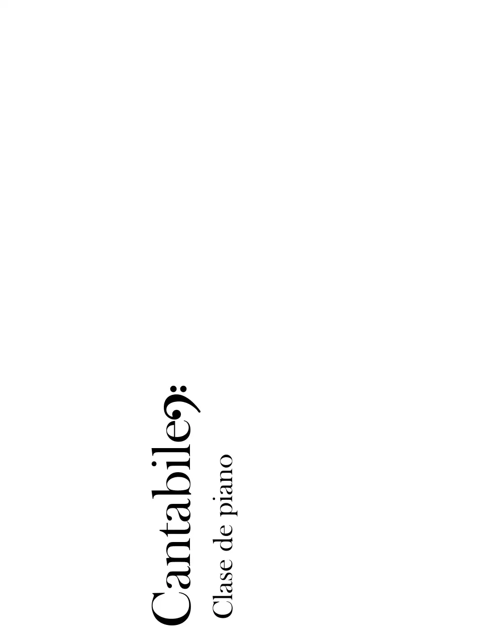 Concepto de tipografía con gracias elegante academia de piano en negro