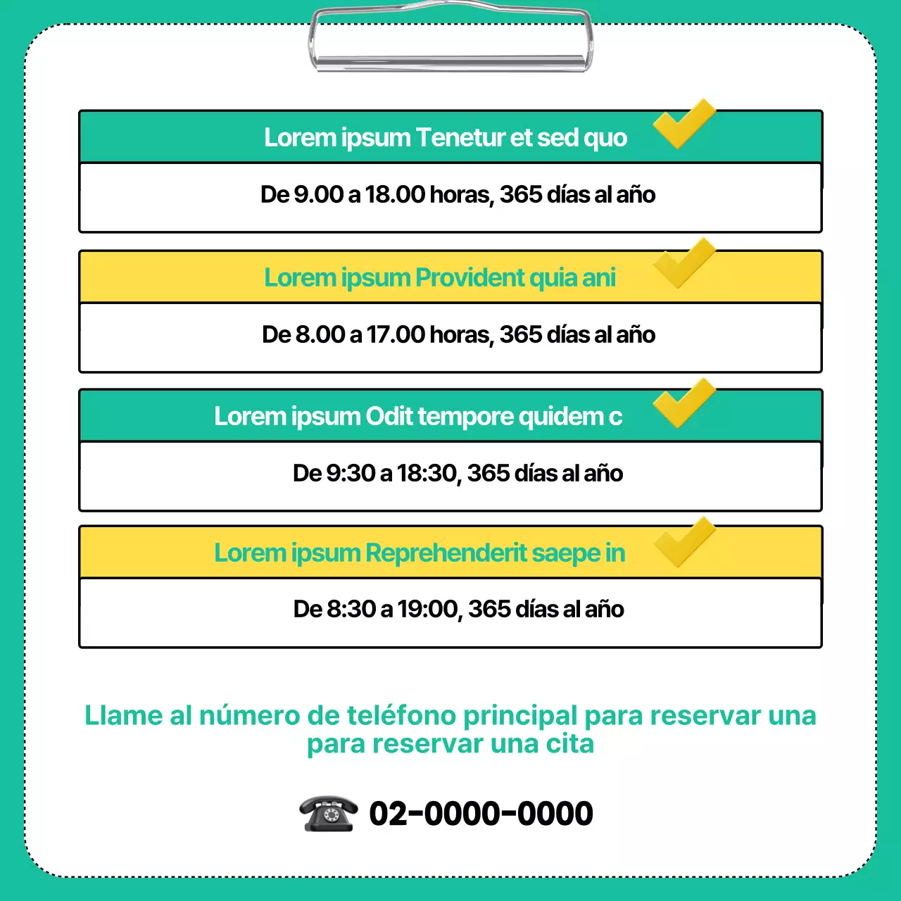 Tarjeta sanitaria ampliada de color menta y amarilloNoticias