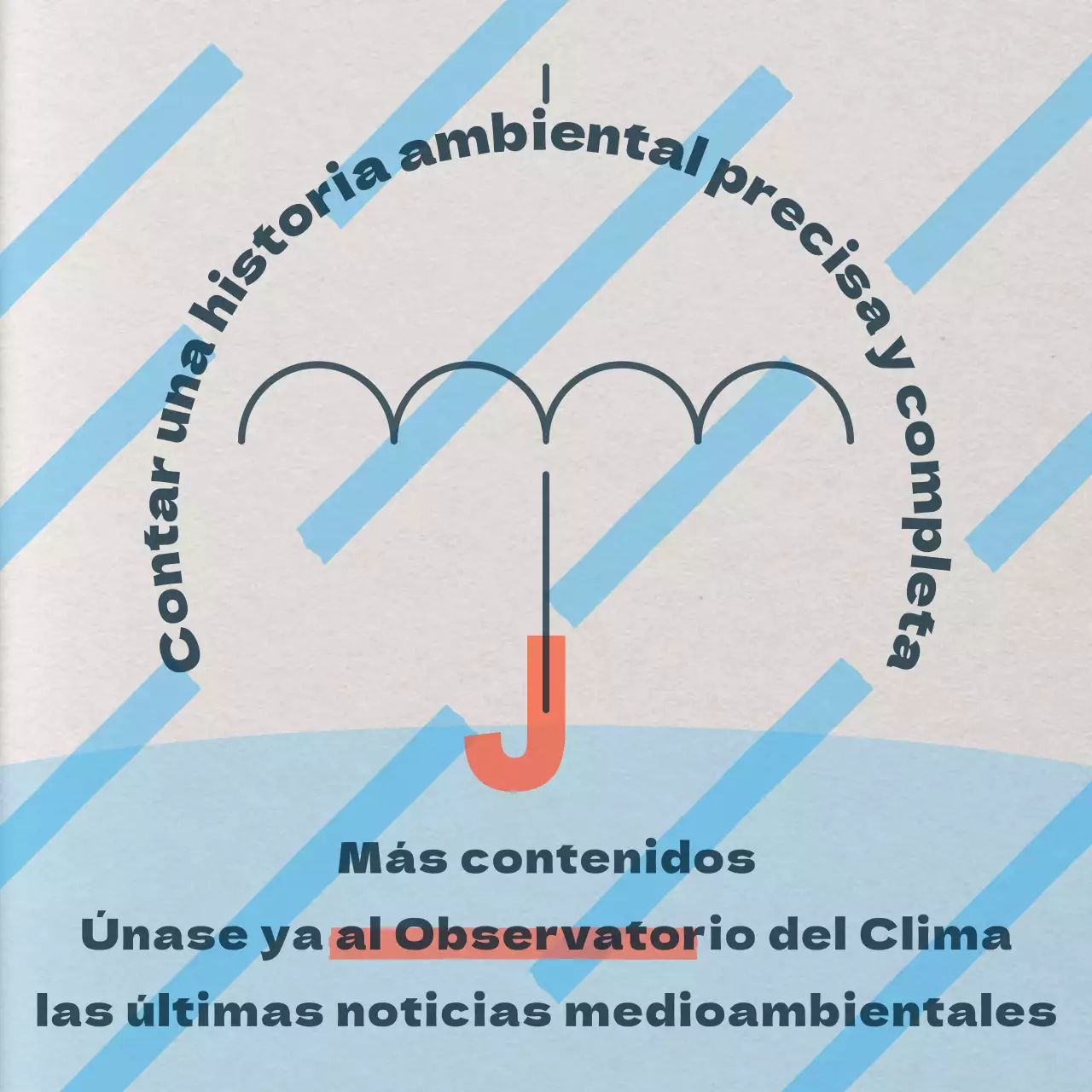 Observaciones climáticas retro en beige y azul claro