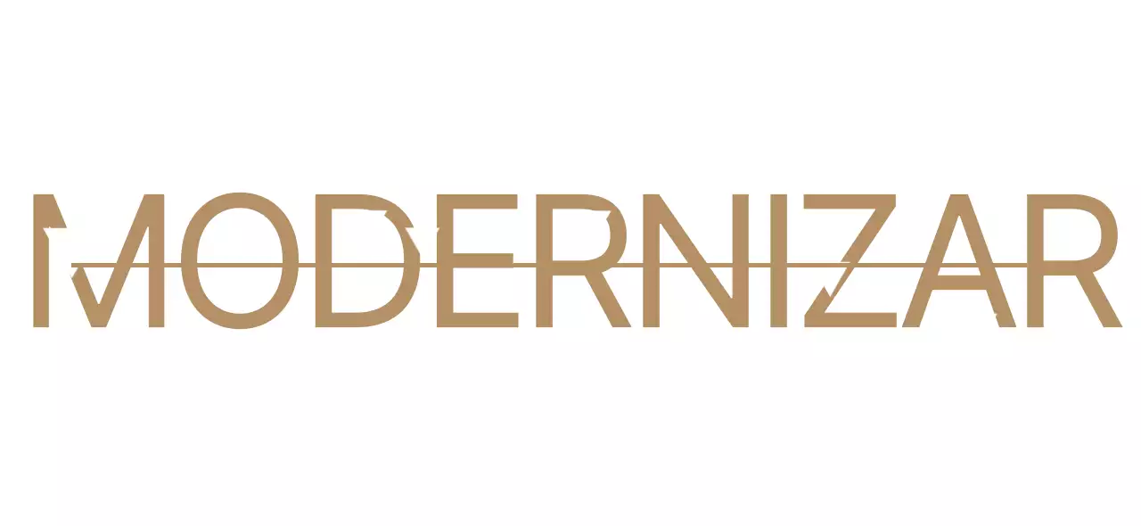 Un diseño elegante y sencillo con texto en blanco y dorado