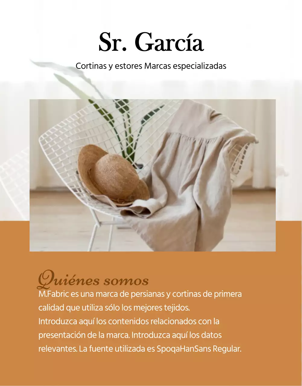 Cortinas otoñales página detallada