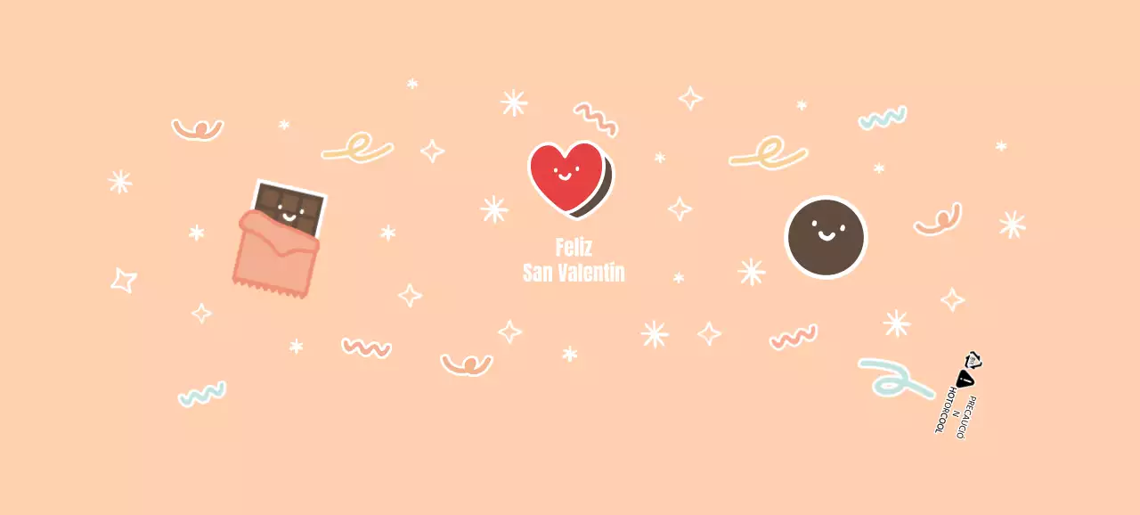 Vasos de papel de chocolate rosa San Valentín