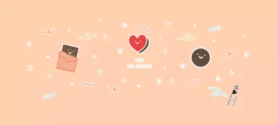 Vasos de papel de chocolate rosa San Valentín