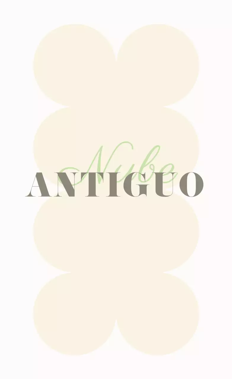 Promocione un centro comercial vintage con textos cálidos y multicolores y formas circulares