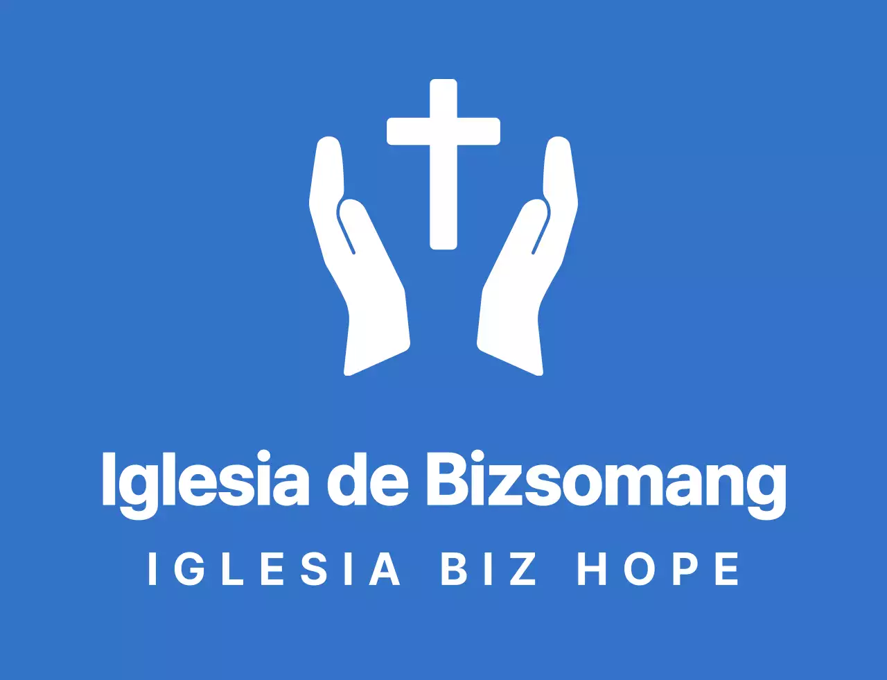 Simple, limpio símbolo logotipo estilo iglesia retiro de invierno equipo camiseta en azul y blanco