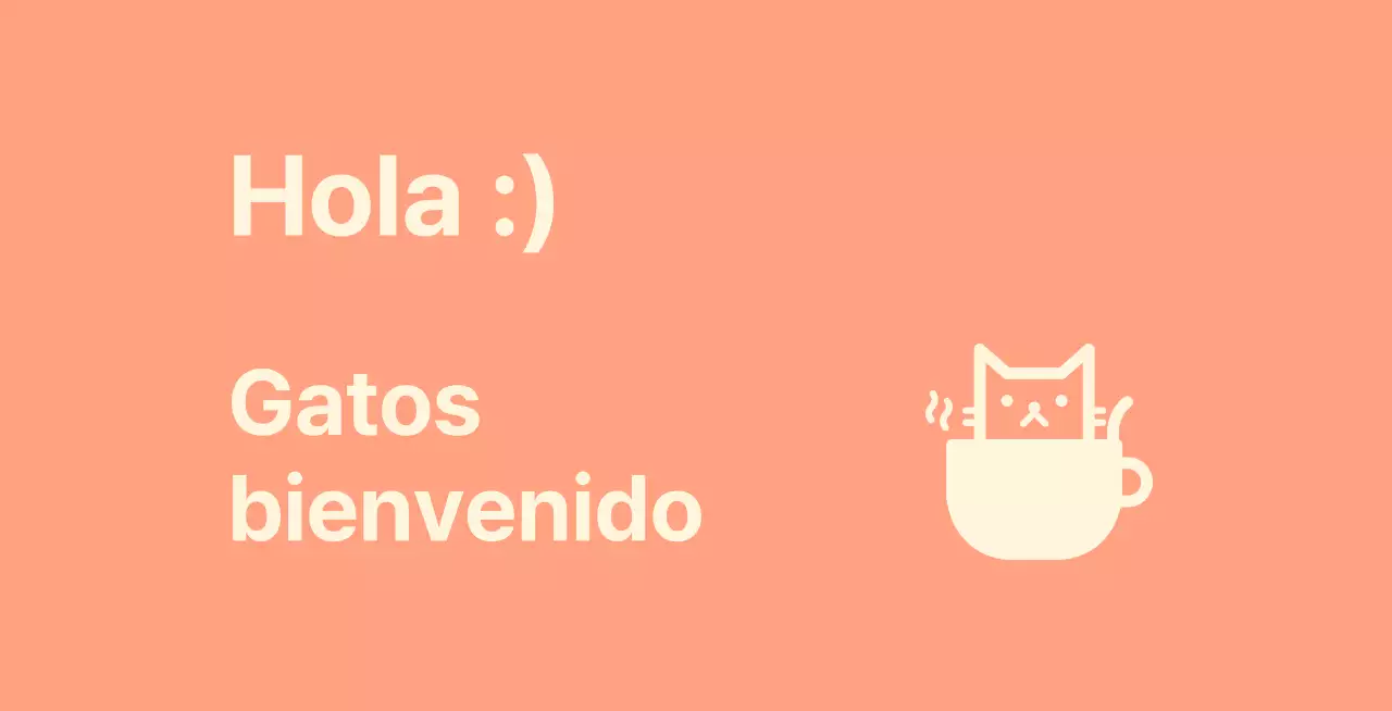 Cat cafe Valkyrie con gatos sobre fondo rosa rosa