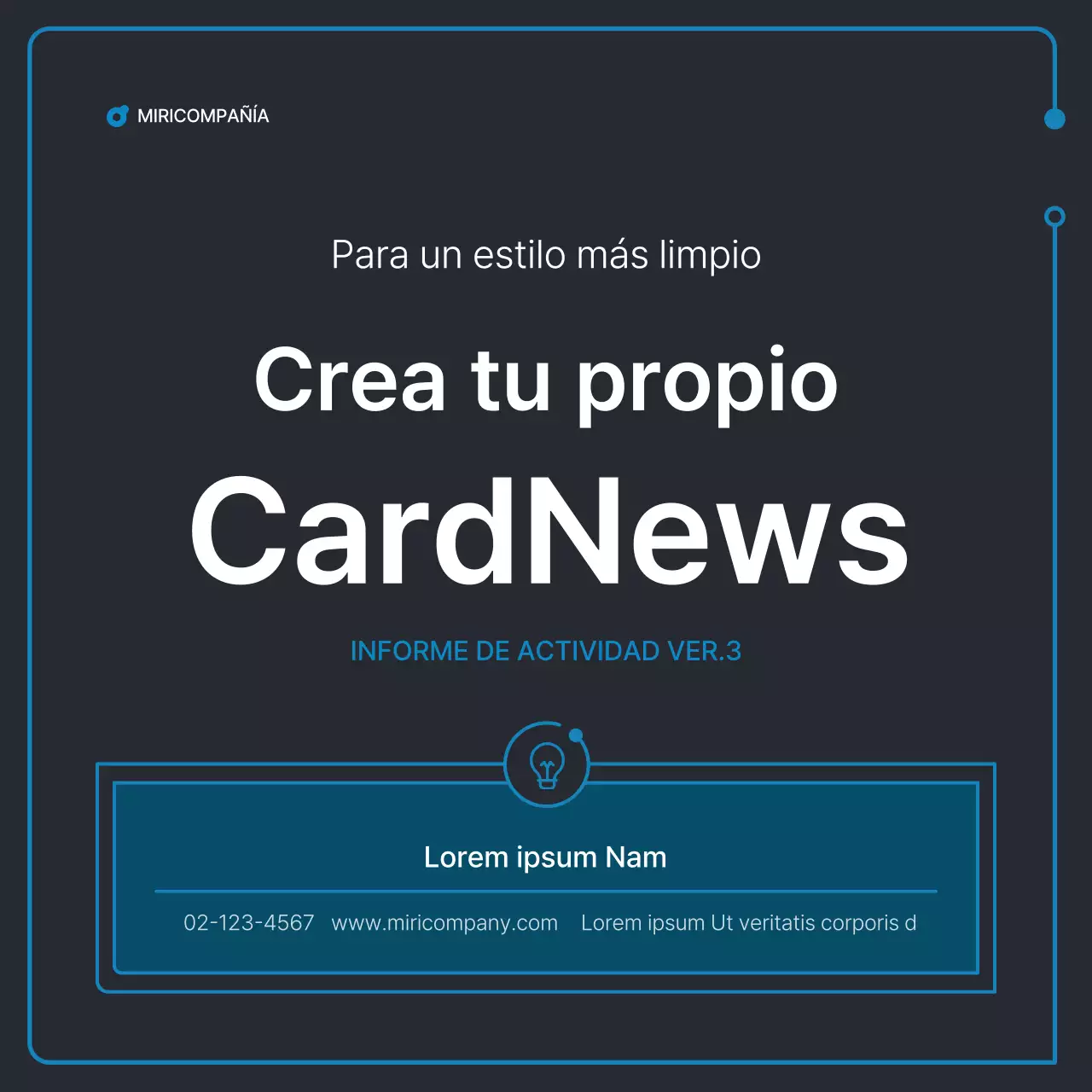 Formas geométricas sencillas en negro y azul para los negocios